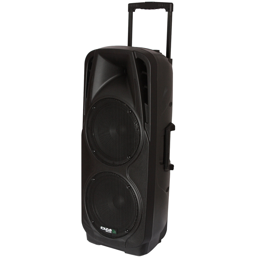 IBIZA SOUND PORT225VHF-BT ALTAVOZ PORTATIL A BATERIAS 2x10