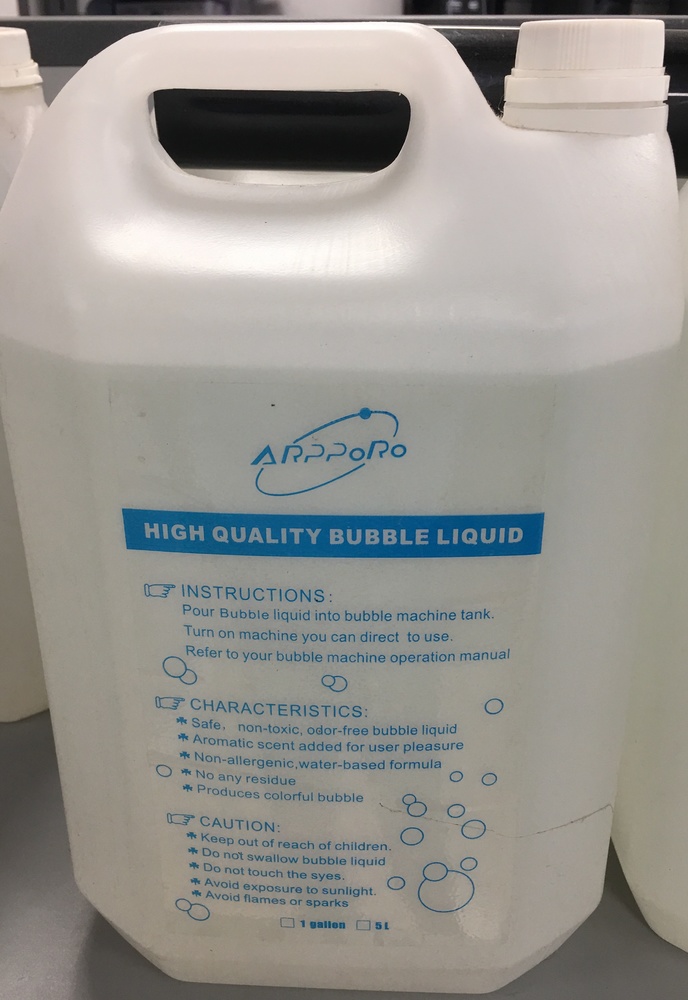 LIQUIDE A BULLES PRO BUBLE LE bidons de 5 litres 